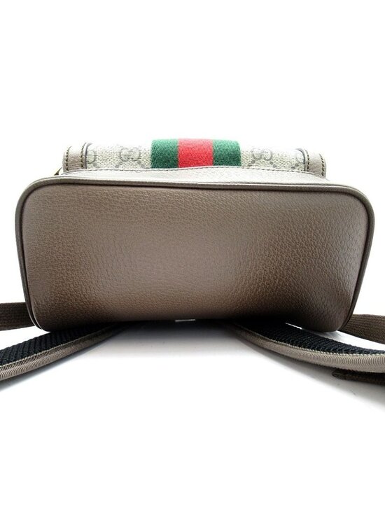 Gucci Ophidia Backpack GG Supreme Beige main image 6